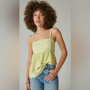 Lucky Brand Empire Schiffley Tank Top